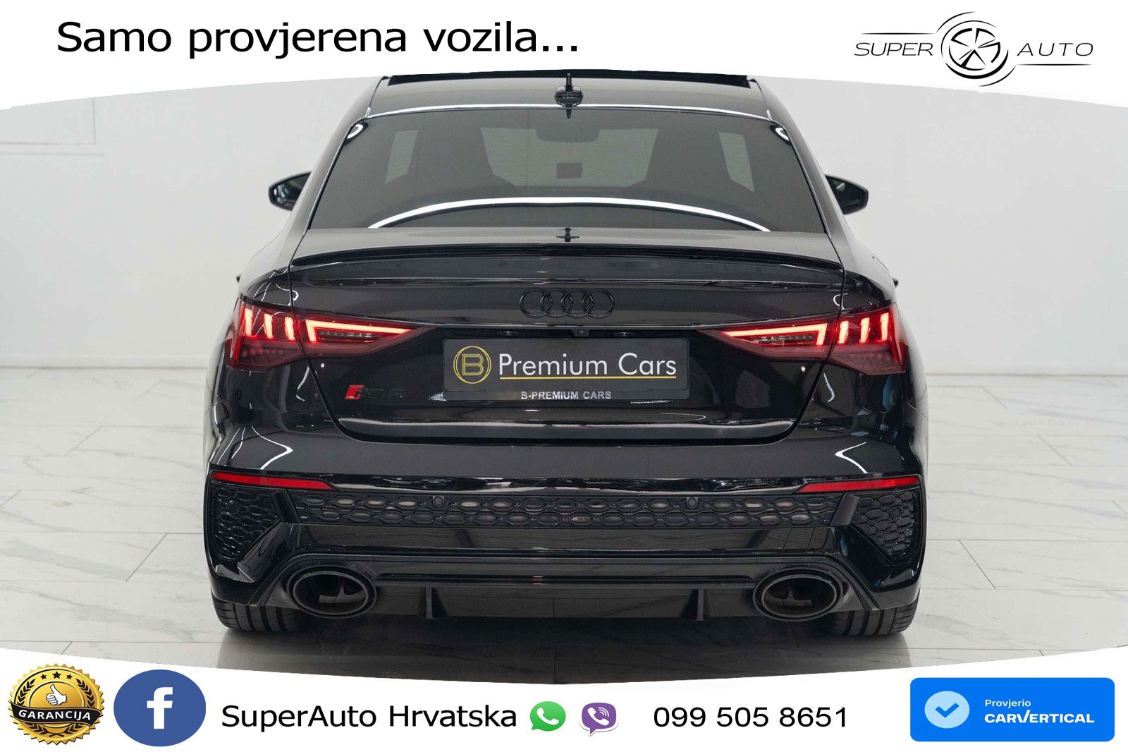 Audi RS3 Sportback 2.5 TFSI (400 KS) quattro S tronic LED+GR SJED+ACC