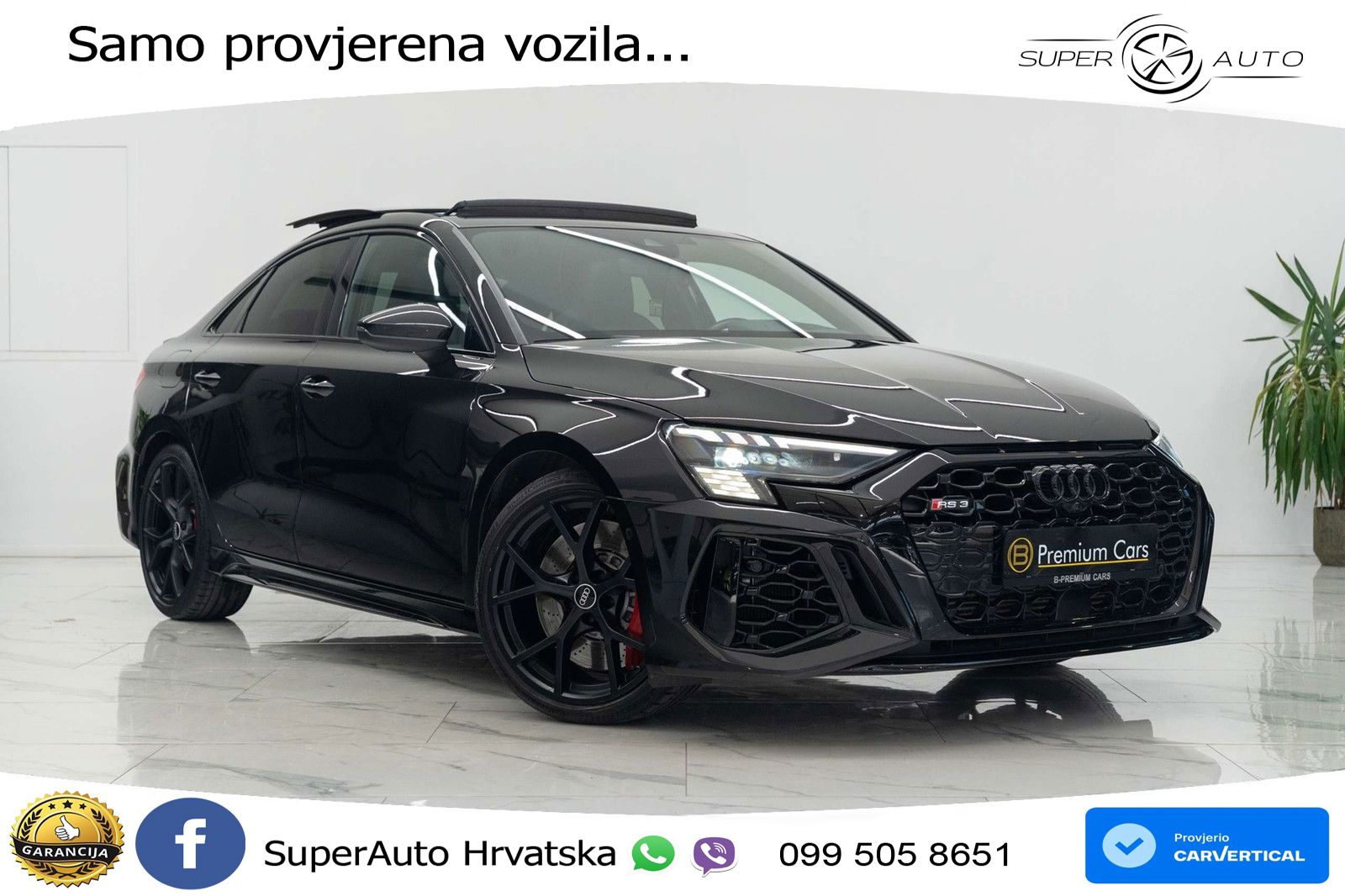 Audi RS3 Sportback 2.5 TFSI (400 KS) quattro S tronic LED+GR SJED+ACC
