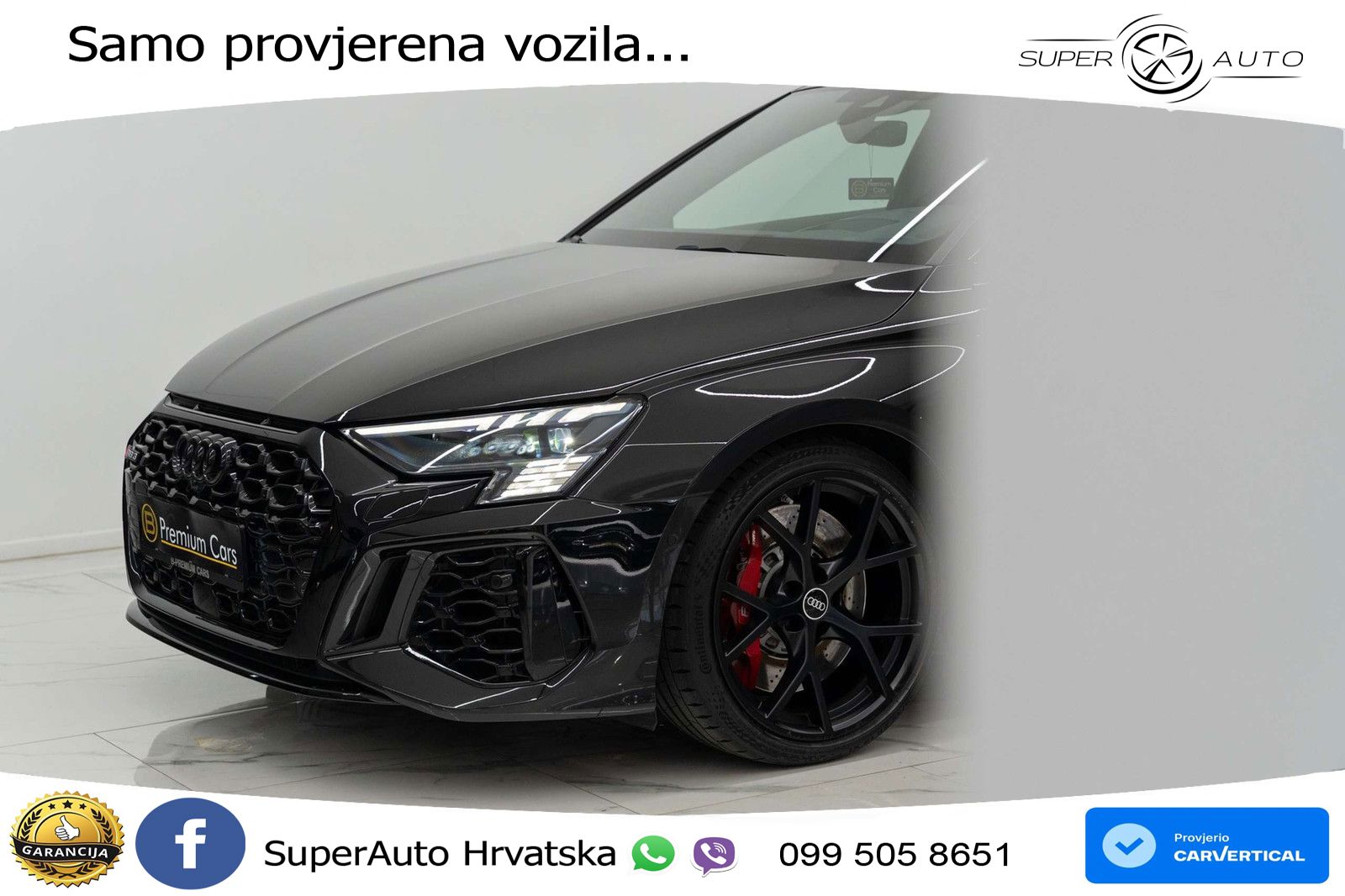 Audi RS3 Sportback 2.5 TFSI (400 KS) quattro S tronic LED+GR SJED+ACC