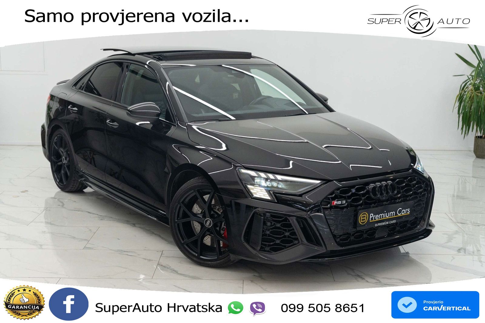 Audi RS3 Sportback 2.5 TFSI (400 KS) quattro S tronic LED+GR SJED+ACC