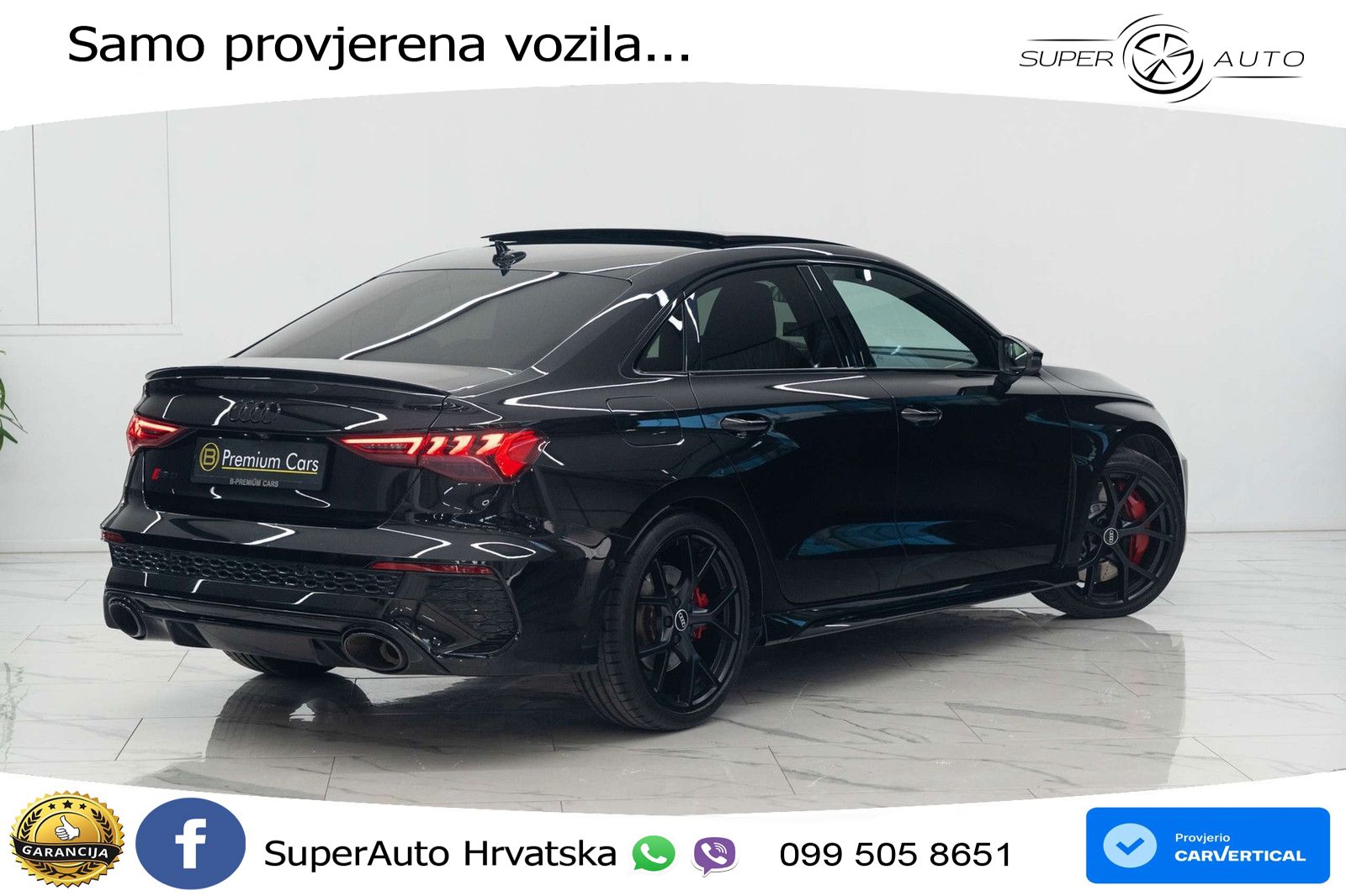 Audi RS3 Sportback 2.5 TFSI (400 KS) quattro S tronic LED+GR SJED+ACC