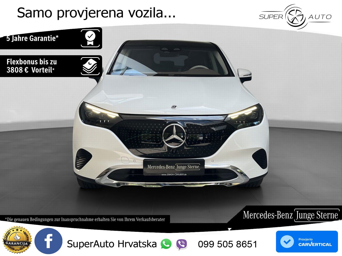 Mercedes EQE SUV 500 105 kWh (408 KS) 4MATIC
