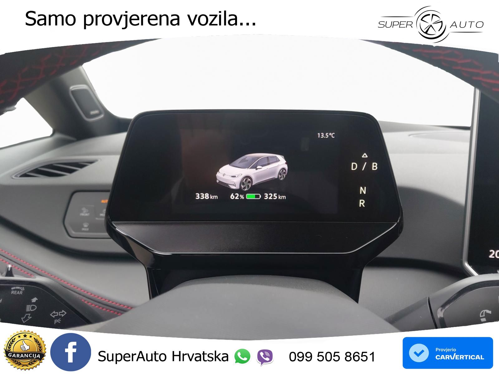 Volkswagen ID.3 GTX 84 kWh (286 KS)