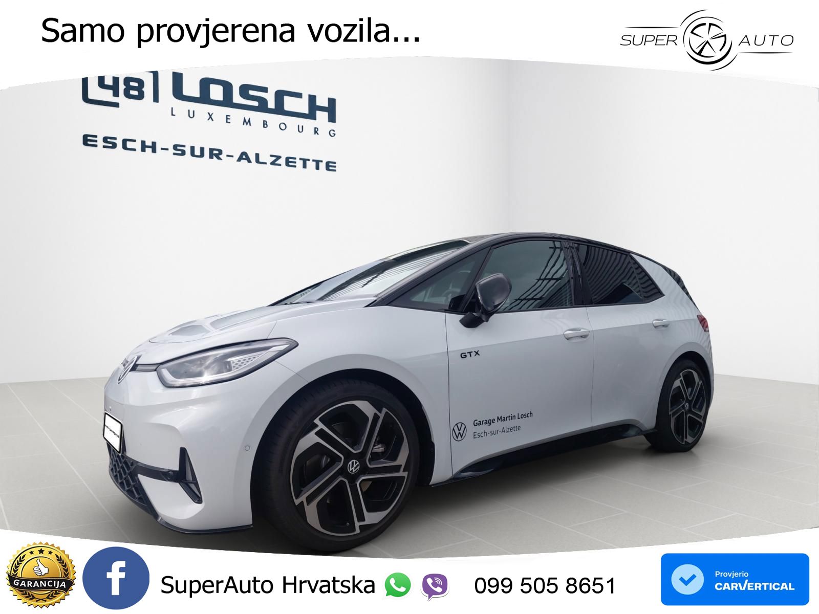 Volkswagen ID.3 GTX 84 kWh (286 KS)