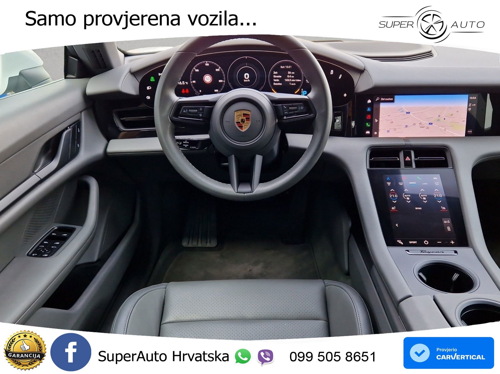 Porsche Taycan Sport Turismo Performance Plus 93.4 kWh (476 KS)