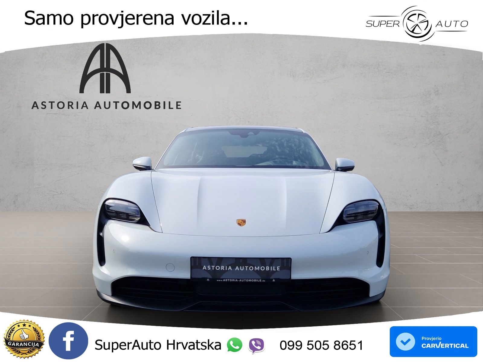 Porsche Taycan Sport Turismo Performance Plus 93.4 kWh (476 KS)