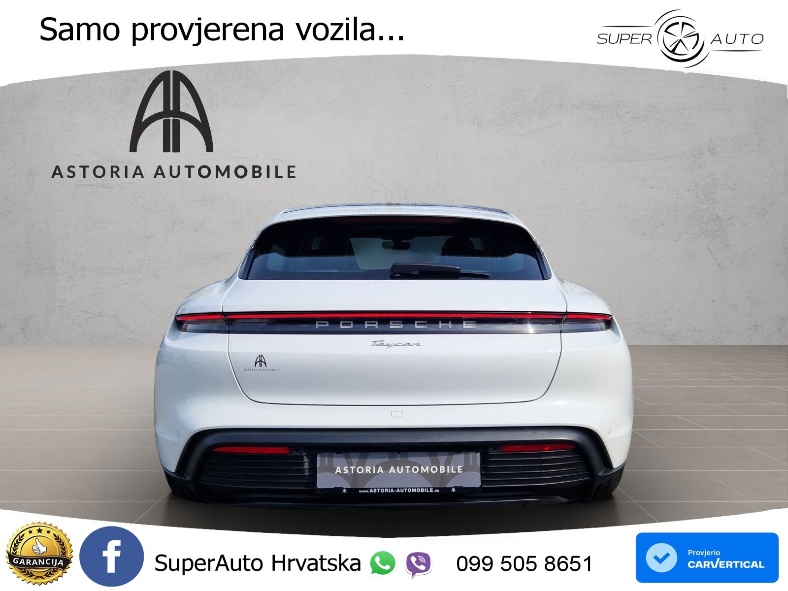 Porsche Taycan Sport Turismo Performance Plus 93.4 kWh (476 KS)