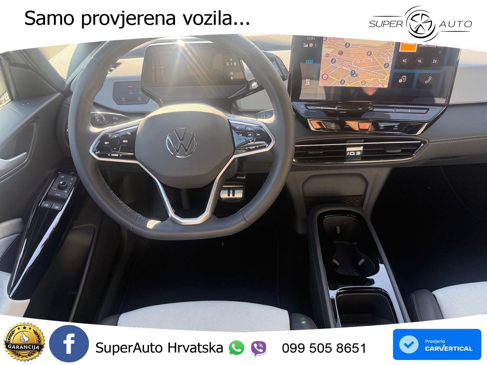 Volkswagen ID.3 Pro 62 kWh (204 KS) LED+GR SJED+ACC
