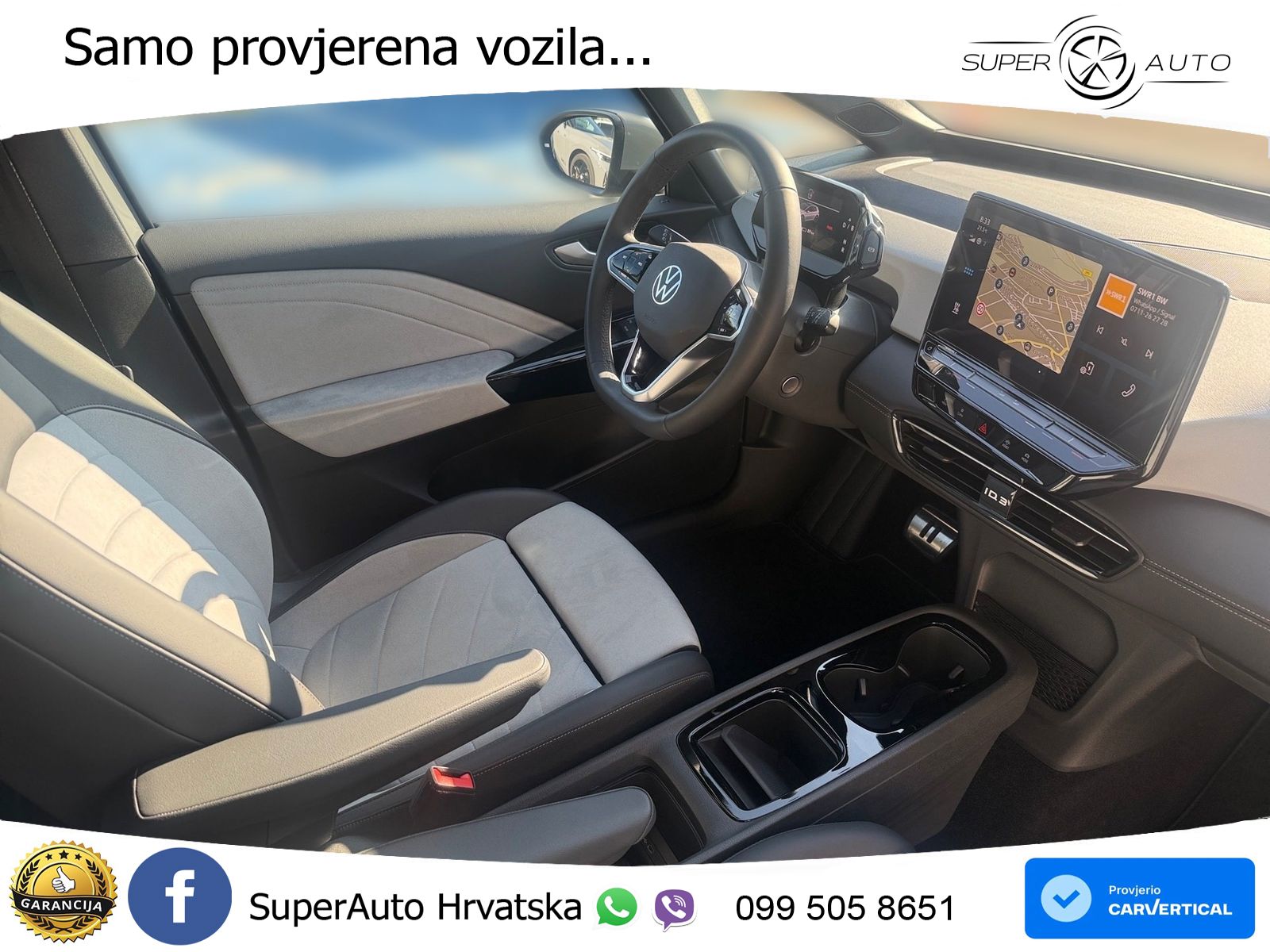 Volkswagen ID.3 Pro 62 kWh (204 KS) LED+GR SJED+ACC