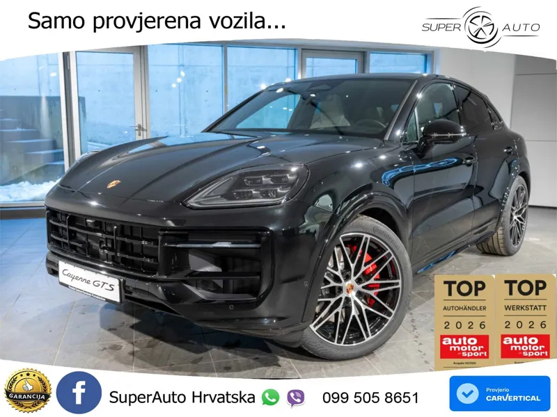 Porsche Cayenne Coupe GTS 4.0 V8 (500 KS) Tiptronic S LED+GR SJED+ACC