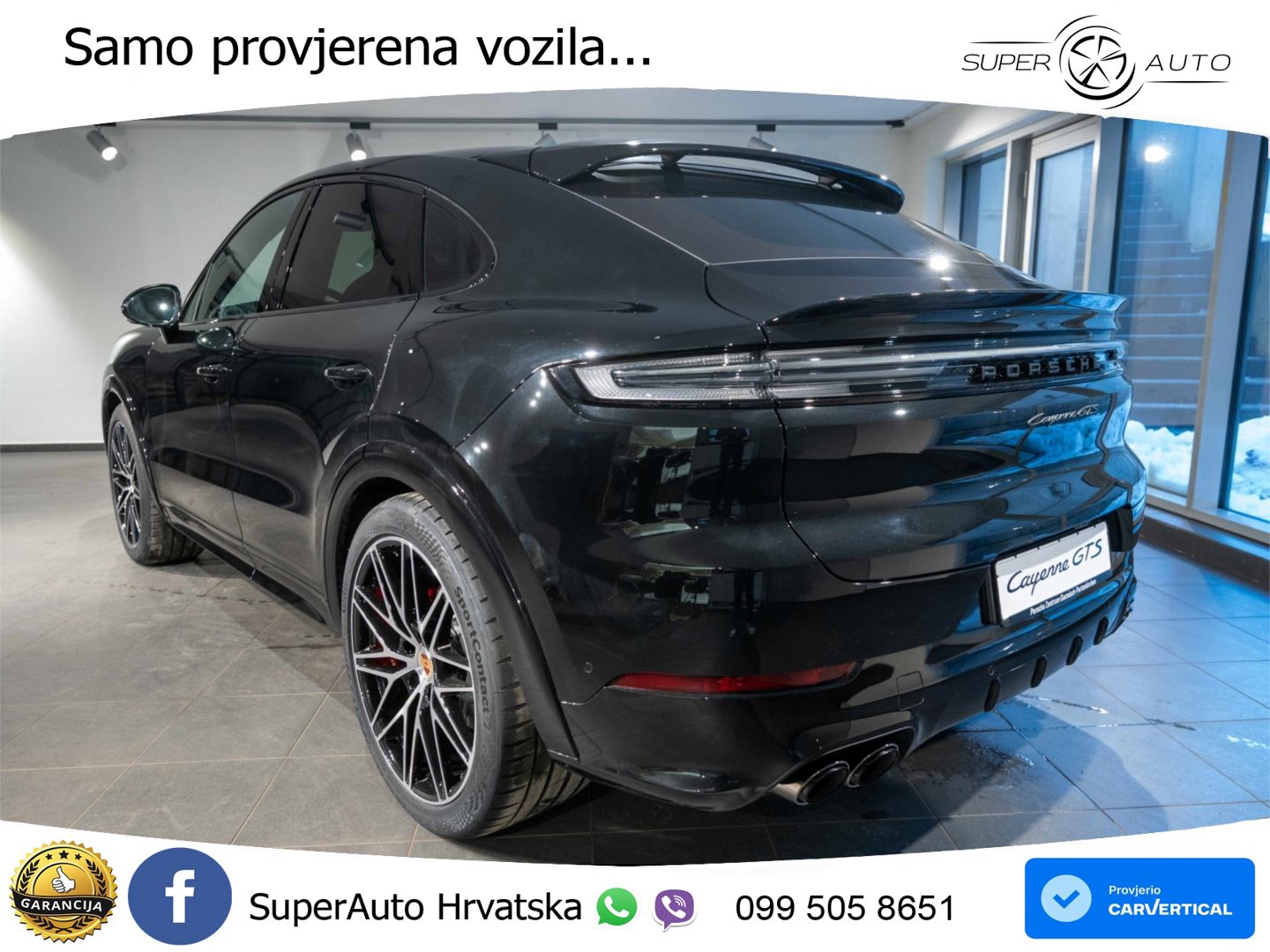 Porsche Cayenne Coupe GTS 4.0 V8 (500 KS) Tiptronic S LED+GR SJED+ACC