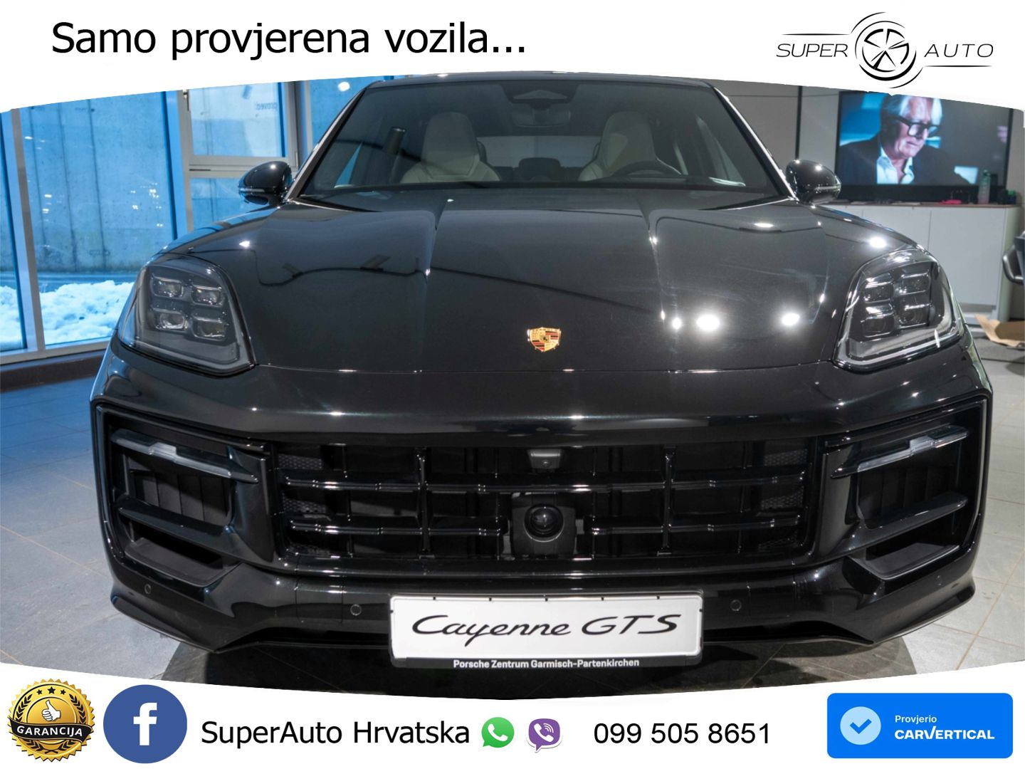 Porsche Cayenne Coupe GTS 4.0 V8 (500 KS) Tiptronic S LED+GR SJED+ACC