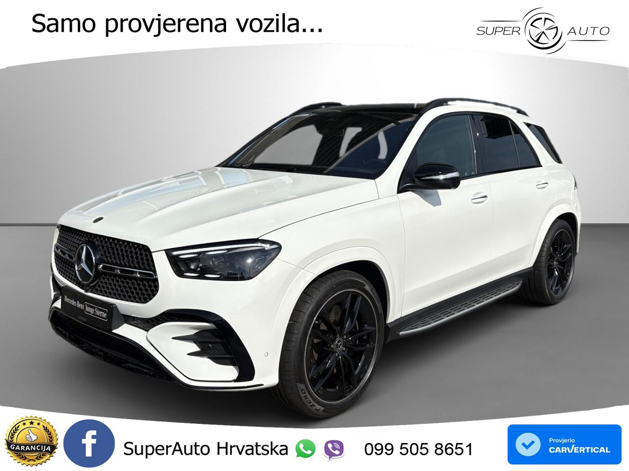 Mercedes GLE 450d (367 KS) EQ Boost 4MATIC 9G-TRONIC AMG LED+GR SJED+ACC