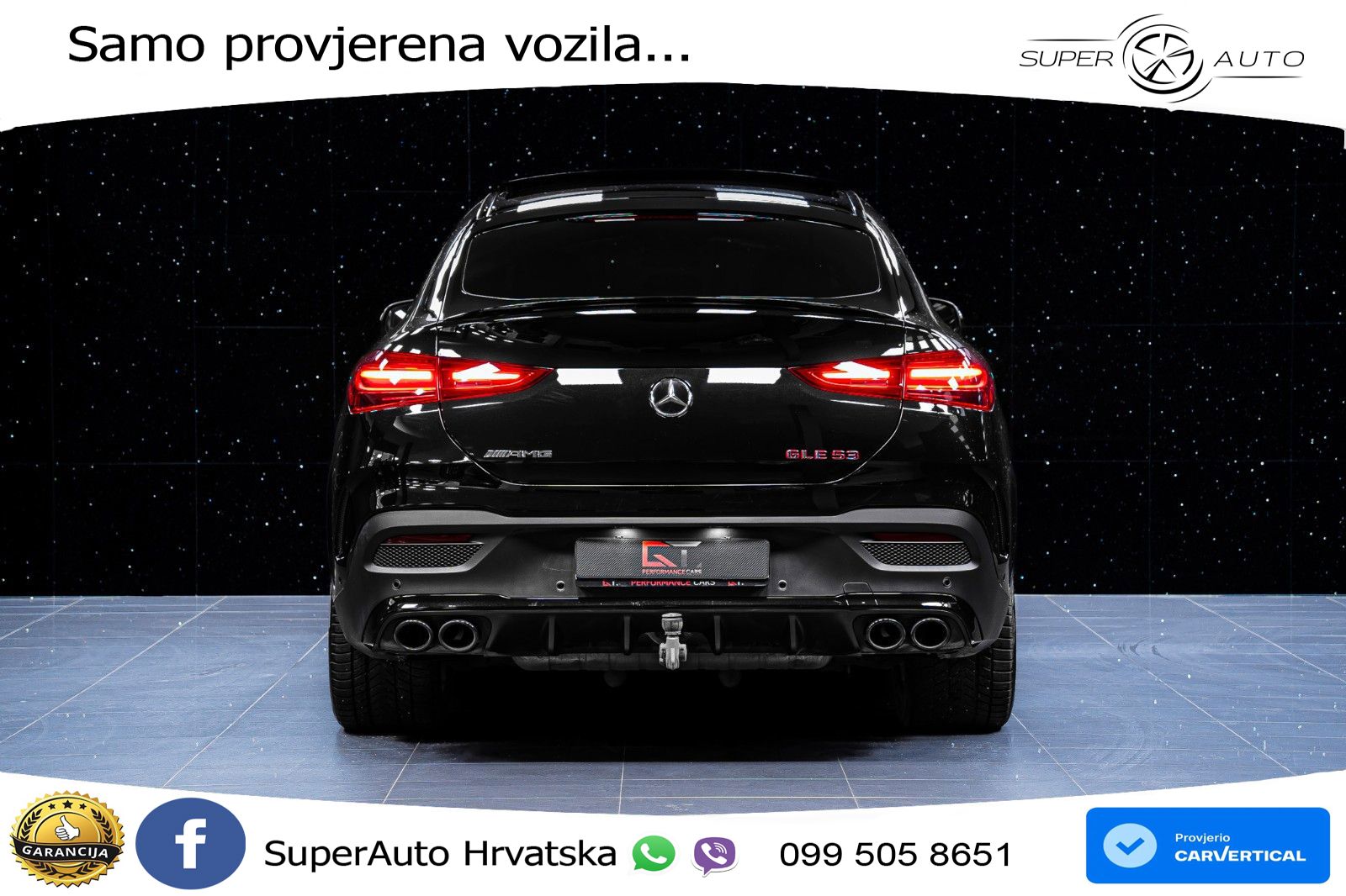 Mercedes AMG GLE Coupe 53 (544 Hp) 4MATIC+ AMG SPEEDSHIFT TCT 9G LED+GR SJED+ACC