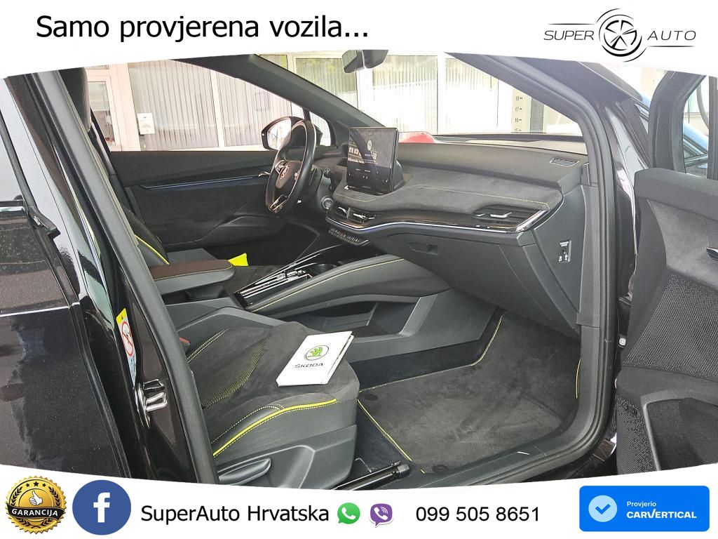 Škoda Enyaq Coupe iV RS 82 kWh (299 KS) AWD Lounge LED+GR SJED+ACC
