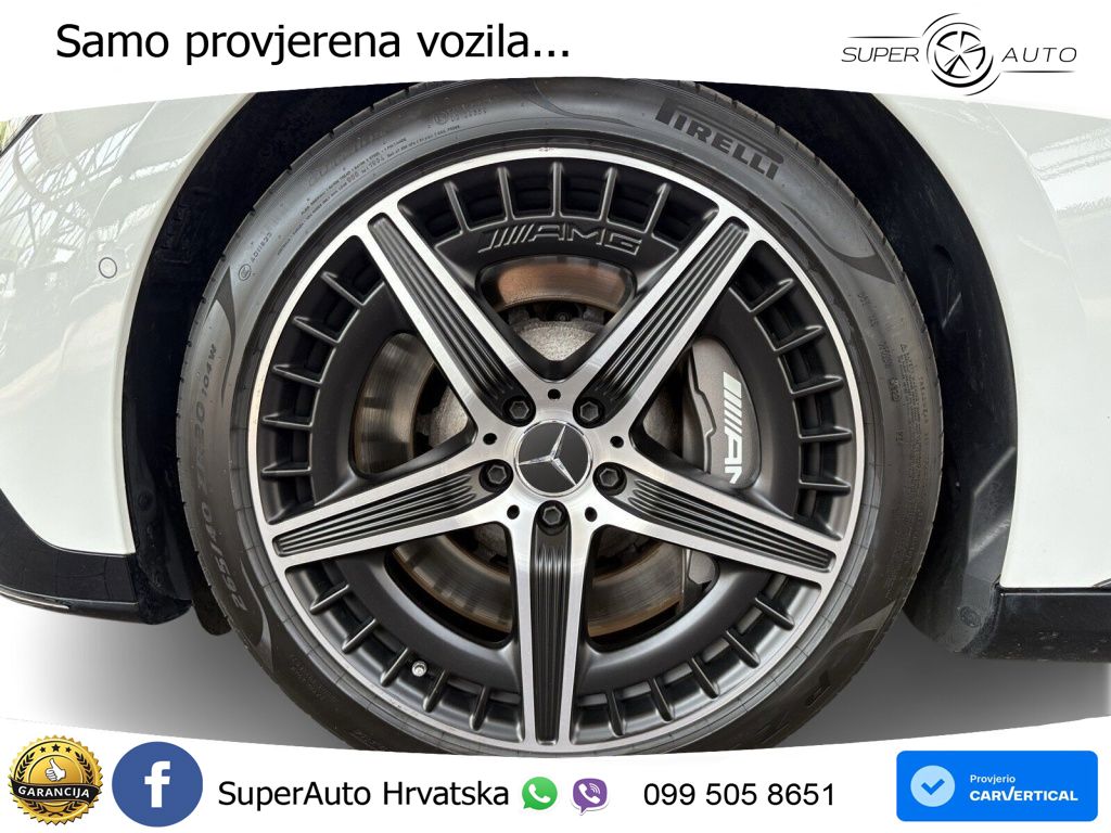 Mercedes EQE AMG 43 100 kWh (476 KS) 4MATIC ZRAČNI+ACC+4xGR SJED+360