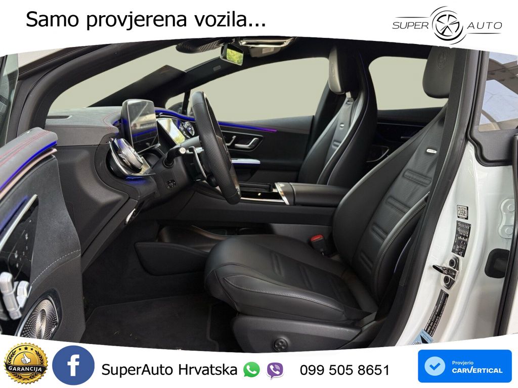 Mercedes EQE AMG 43 100 kWh (476 KS) 4MATIC ZRAČNI+ACC+4xGR SJED+360