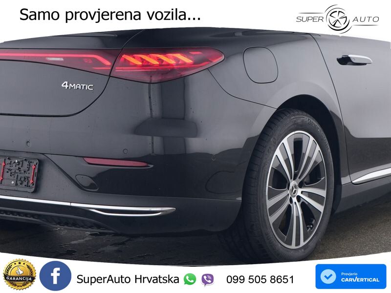 Mercedes EQE 500 100 kWh (408 KS) 4MATIC ZRAČNI+ACC+GR SJED+KAM