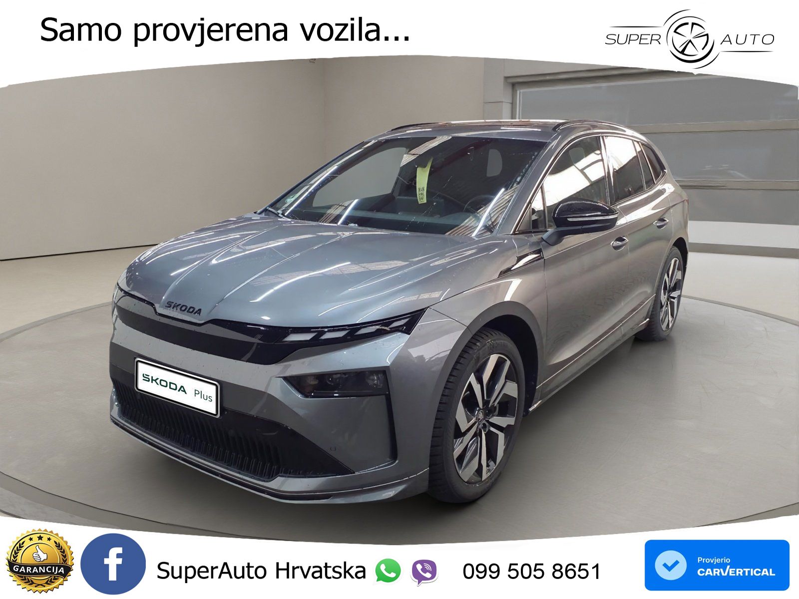 Škoda Enyaq 85 82 kWh (286 KS) SportLine