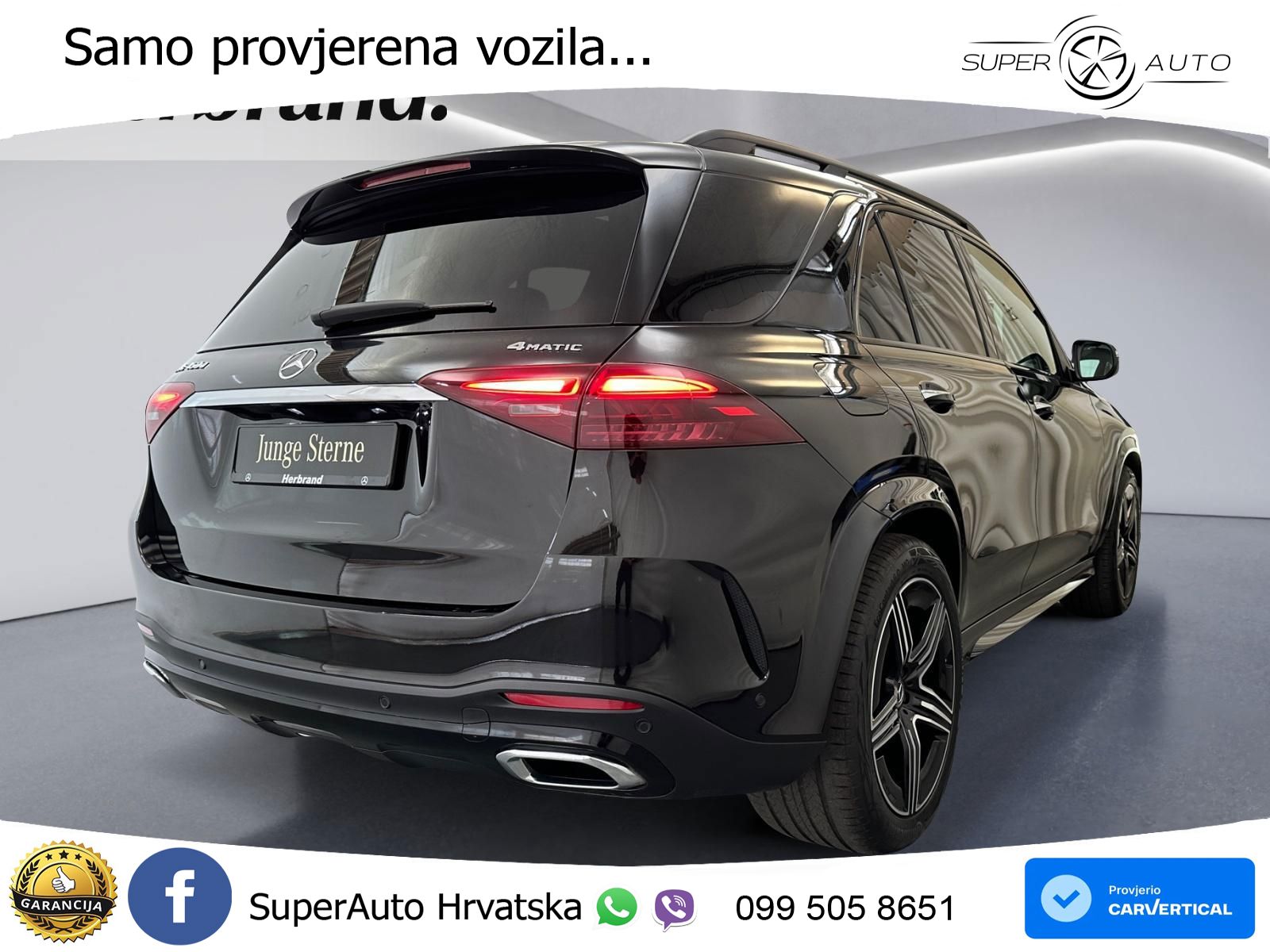 Mercedes GLE 450d (367 KS) EQ Boost 4MATIC 9G-TRONIC AMG LED+GR SJED+ACC