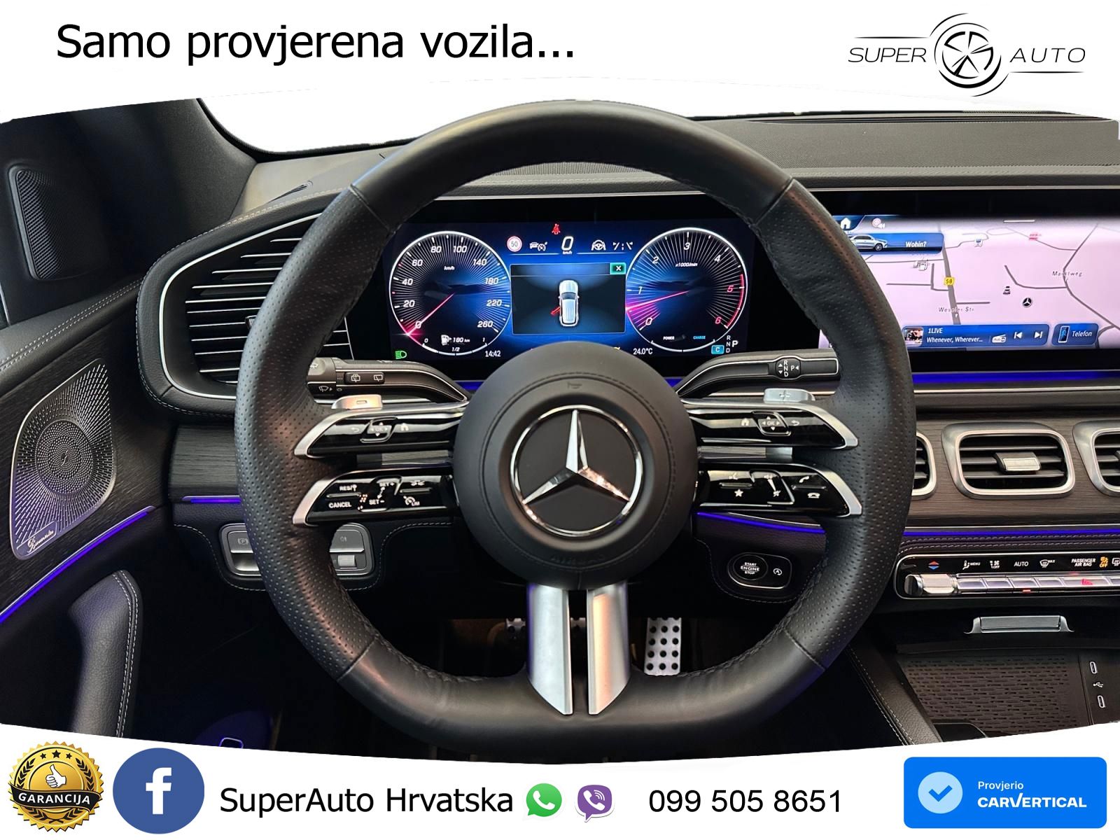 Mercedes GLE 450d (367 KS) EQ Boost 4MATIC 9G-TRONIC AMG LED+GR SJED+ACC