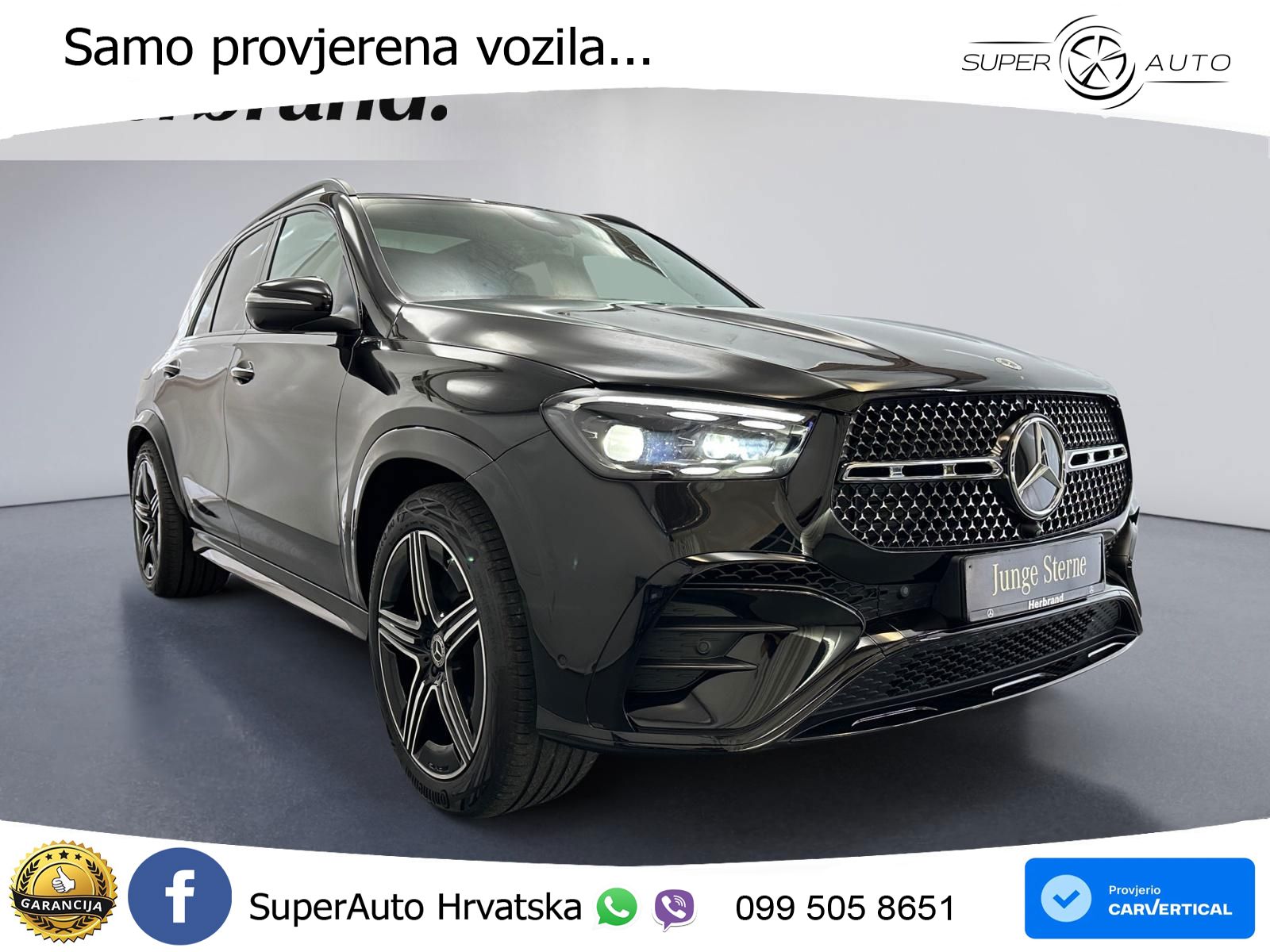 Mercedes GLE 450d (367 KS) EQ Boost 4MATIC 9G-TRONIC AMG LED+GR SJED+ACC