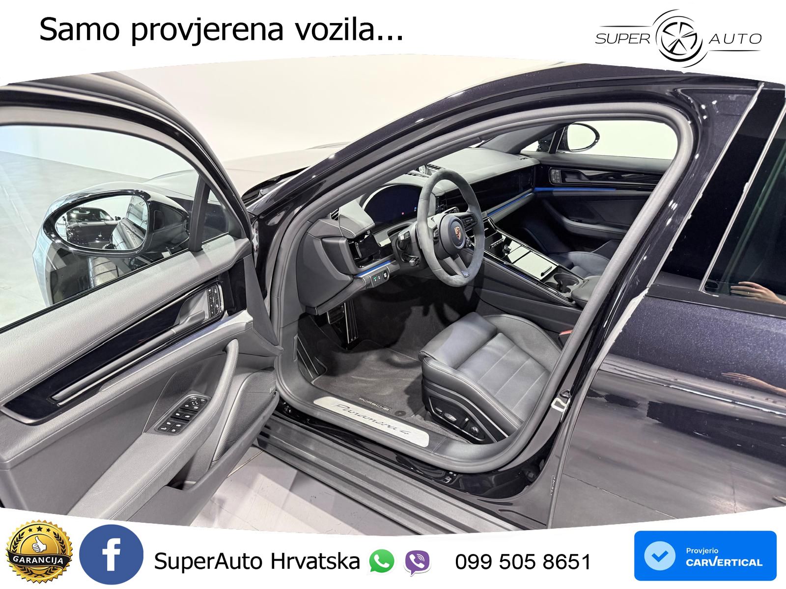Porsche Panamera 4 2.9 V6 (470 KS) E-Hybrid PDK ZRAČNI+ACC+GR SJED+KAM+PANO