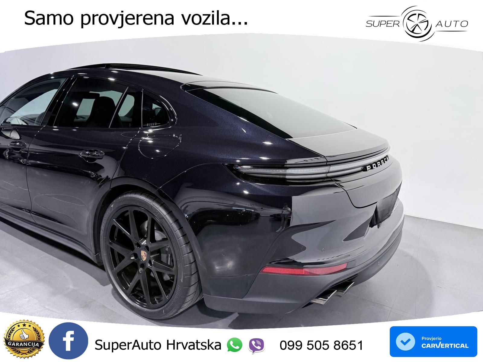 Porsche Panamera 4 2.9 V6 (470 KS) E-Hybrid PDK ZRAČNI+ACC+GR SJED+KAM+PANO
