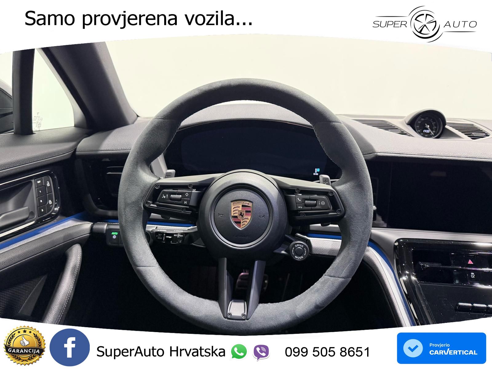 Porsche Panamera 4 2.9 V6 (470 KS) E-Hybrid PDK ZRAČNI+ACC+GR SJED+KAM+PANO