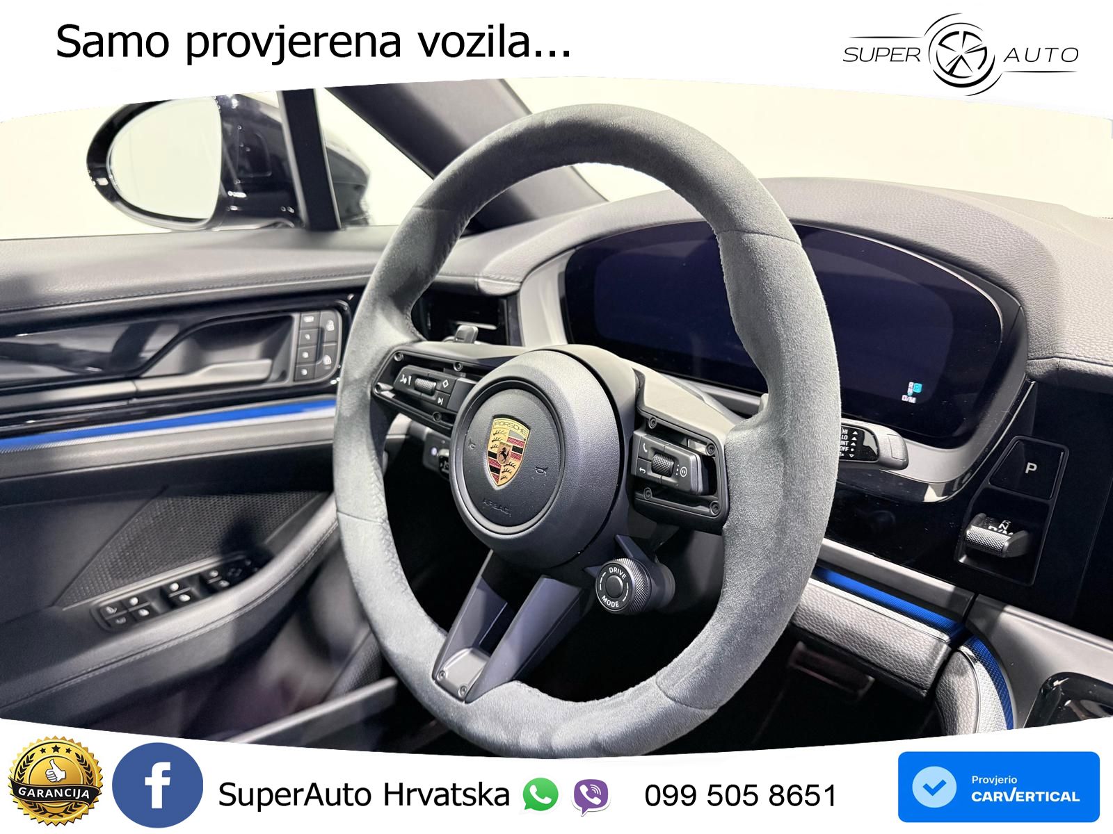 Porsche Panamera 4 2.9 V6 (470 KS) E-Hybrid PDK ZRAČNI+ACC+GR SJED+KAM+PANO