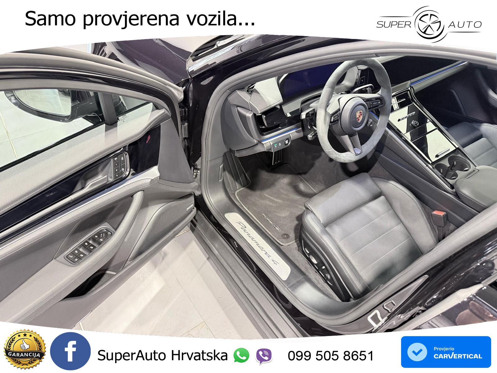 Porsche Panamera 4 2.9 V6 (470 KS) E-Hybrid PDK ZRAČNI+ACC+GR SJED+KAM+PANO