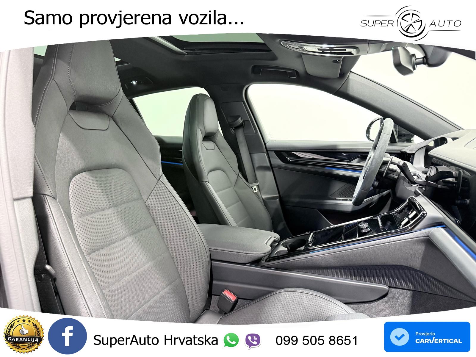 Porsche Panamera 4 2.9 V6 (470 KS) E-Hybrid PDK ZRAČNI+ACC+GR SJED+KAM+PANO