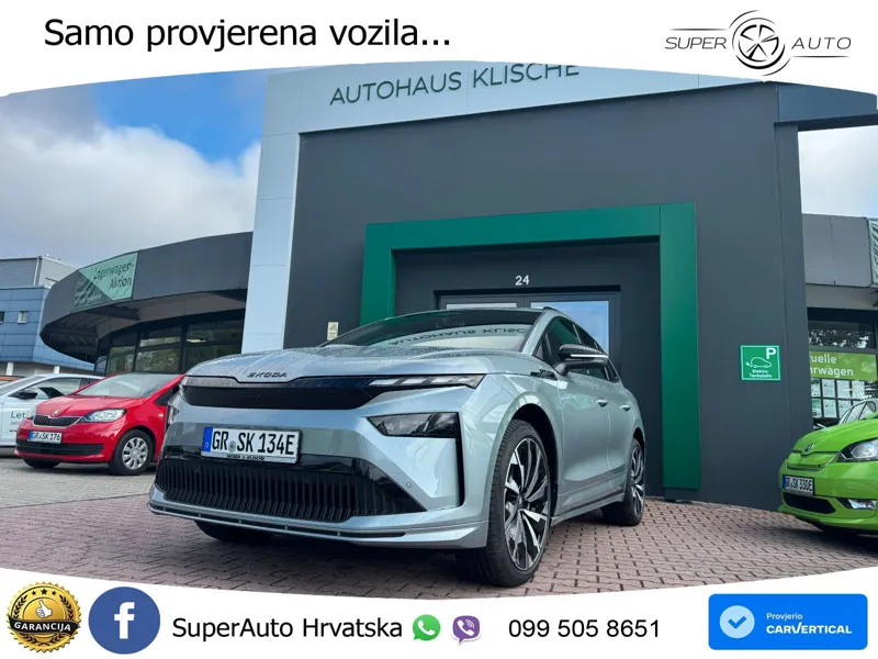 Škoda Enyaq iV 85 82 kWh (286 KS) SportLine LED+GR SJED+ACC