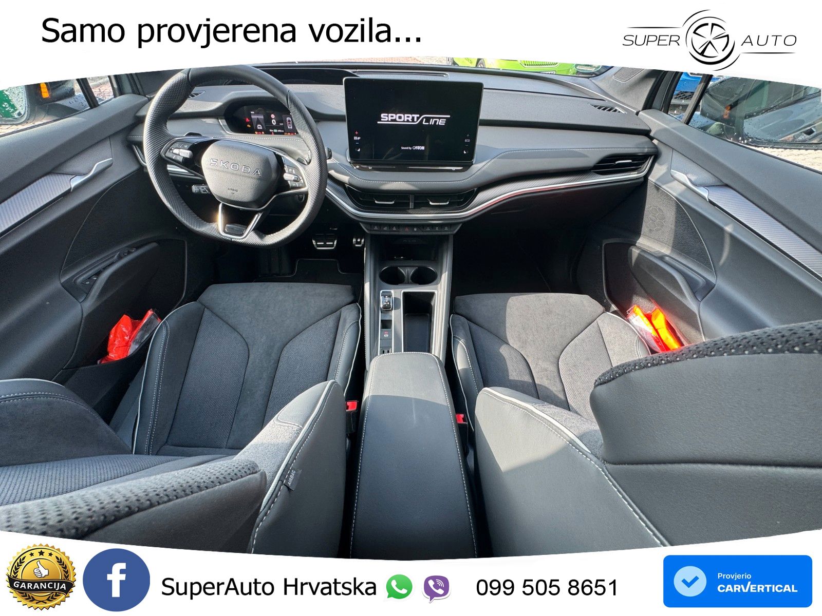 Škoda Enyaq iV 85 82 kWh (286 KS) SportLine LED+GR SJED+ACC