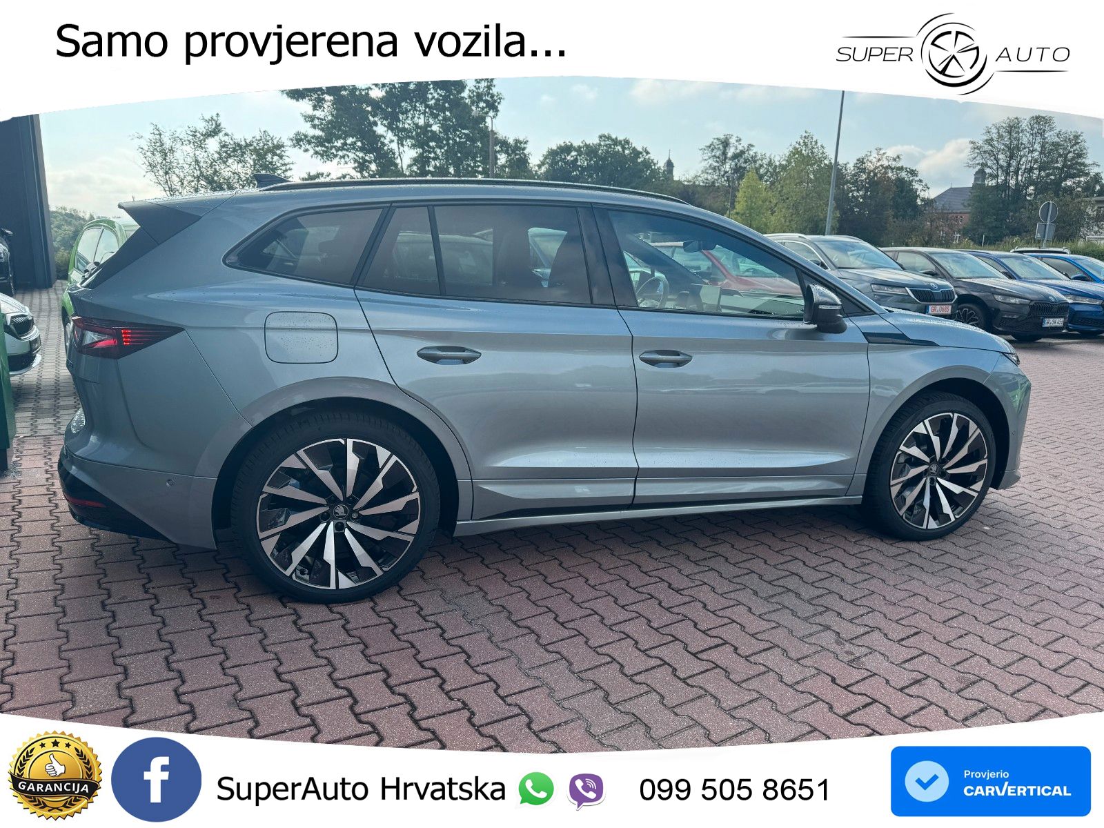 Škoda Enyaq iV 85 82 kWh (286 KS) SportLine LED+GR SJED+ACC