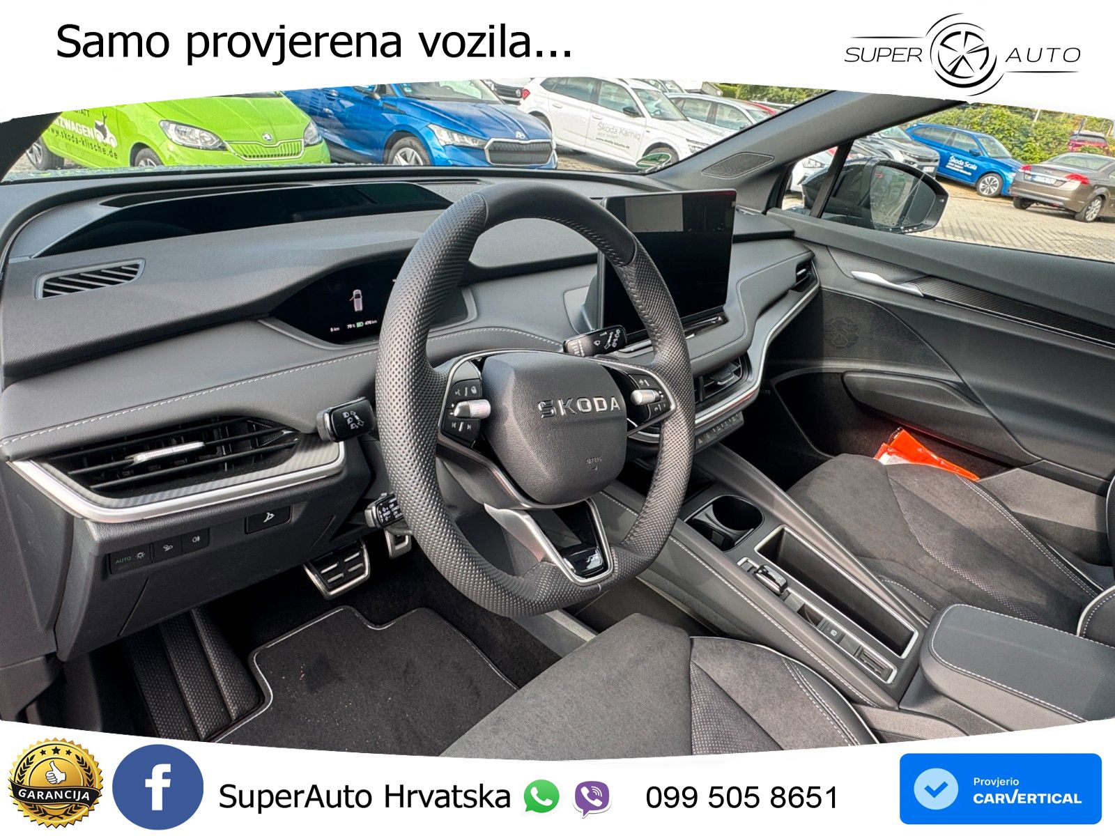 Škoda Enyaq iV 85 82 kWh (286 KS) SportLine LED+GR SJED+ACC