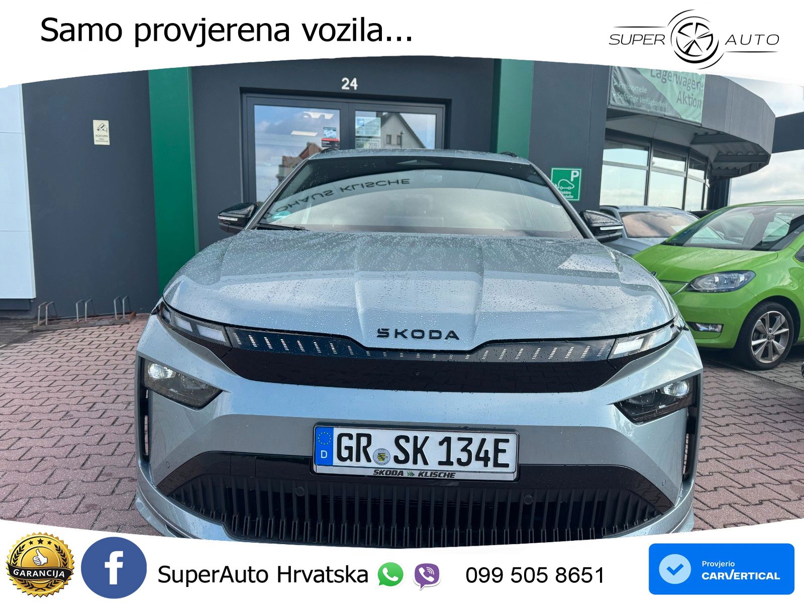 Škoda Enyaq iV 85 82 kWh (286 KS) SportLine LED+GR SJED+ACC