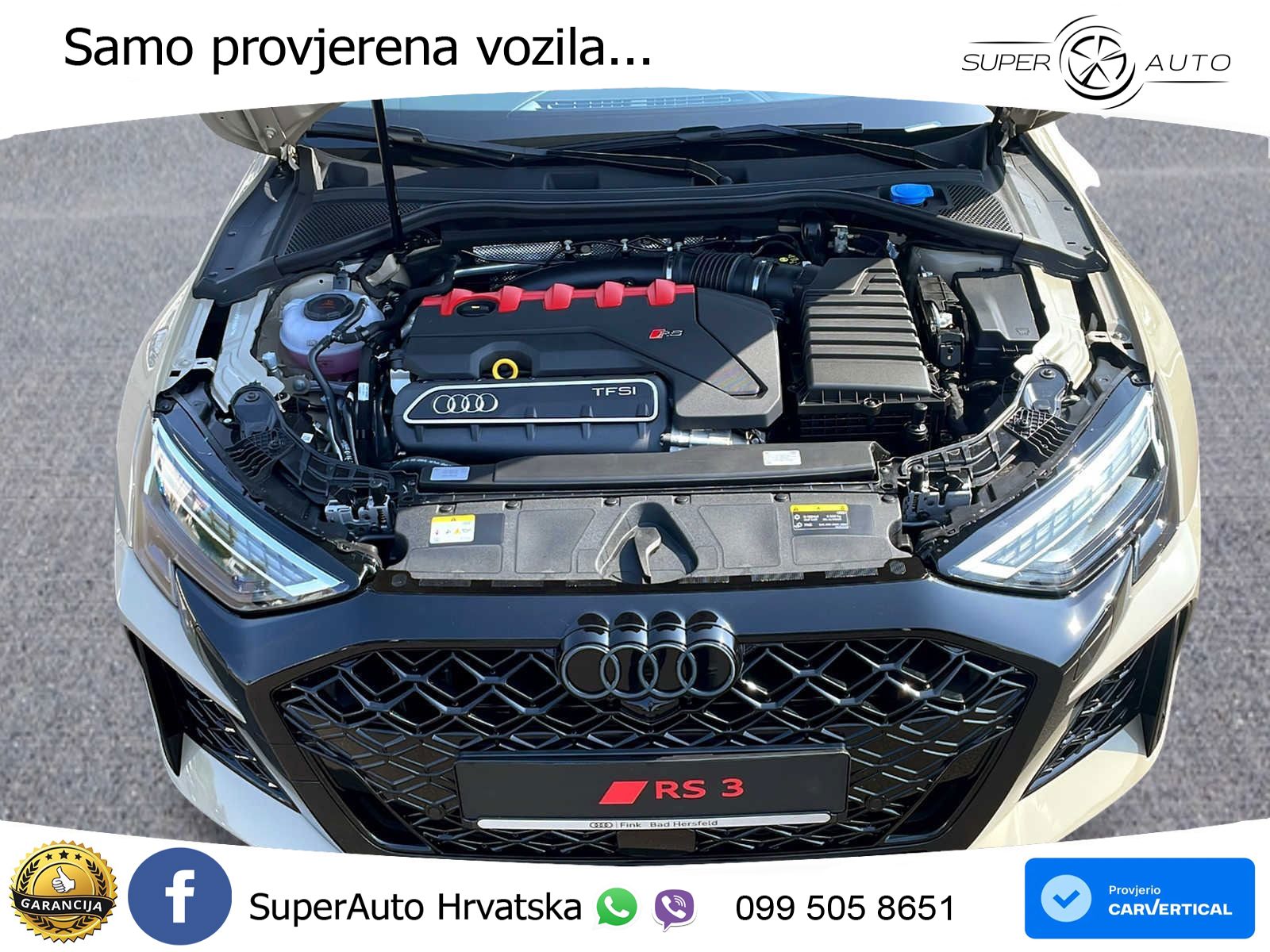 Audi RS3 Sedan 2.5 TFSI (400 KS) quattro S tronic LED+ACC
