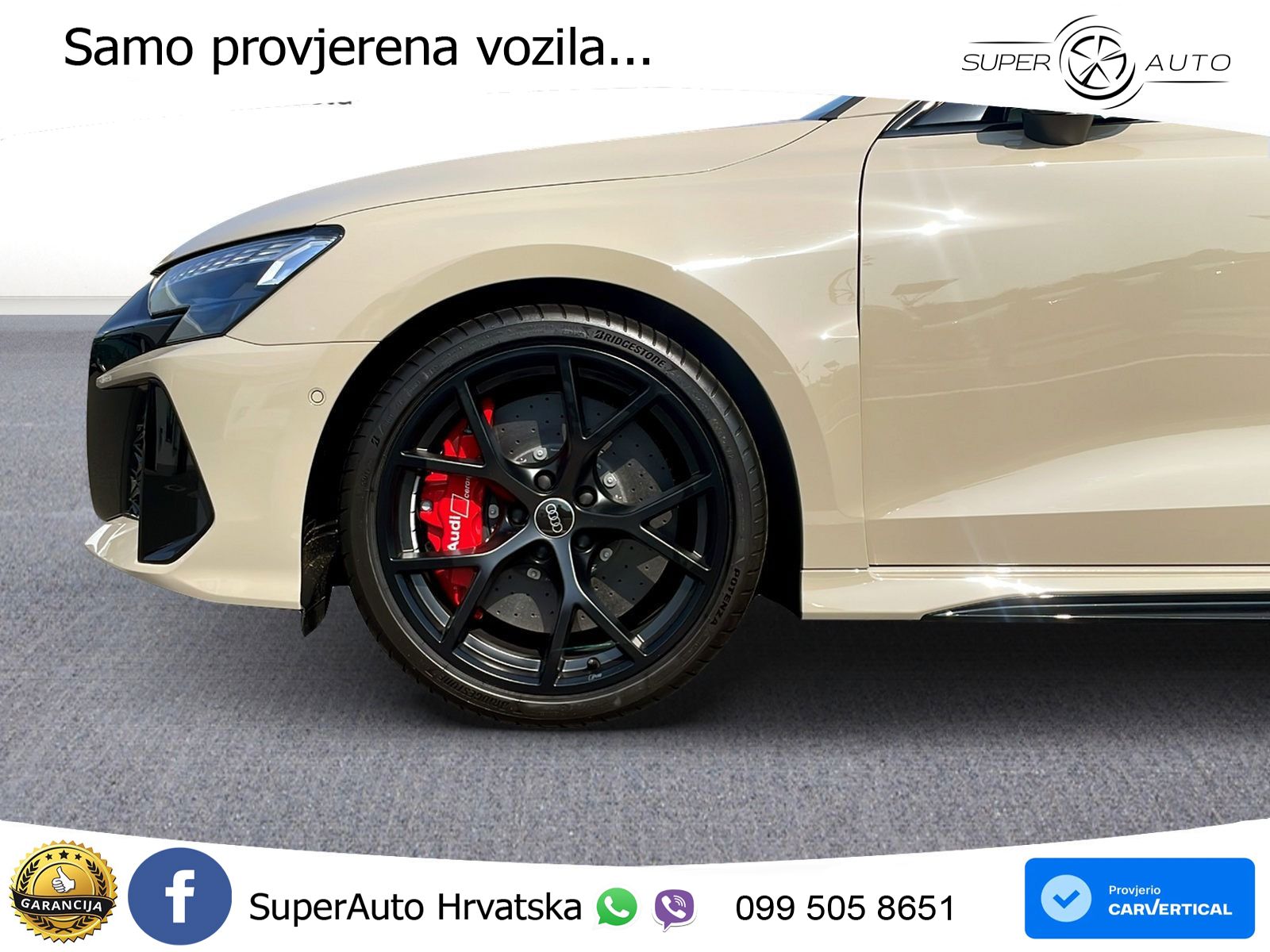 Audi RS3 Sedan 2.5 TFSI (400 KS) quattro S tronic LED+ACC
