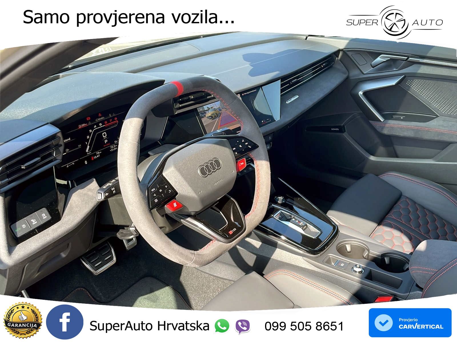 Audi RS3 Sedan 2.5 TFSI (400 KS) quattro S tronic LED+ACC