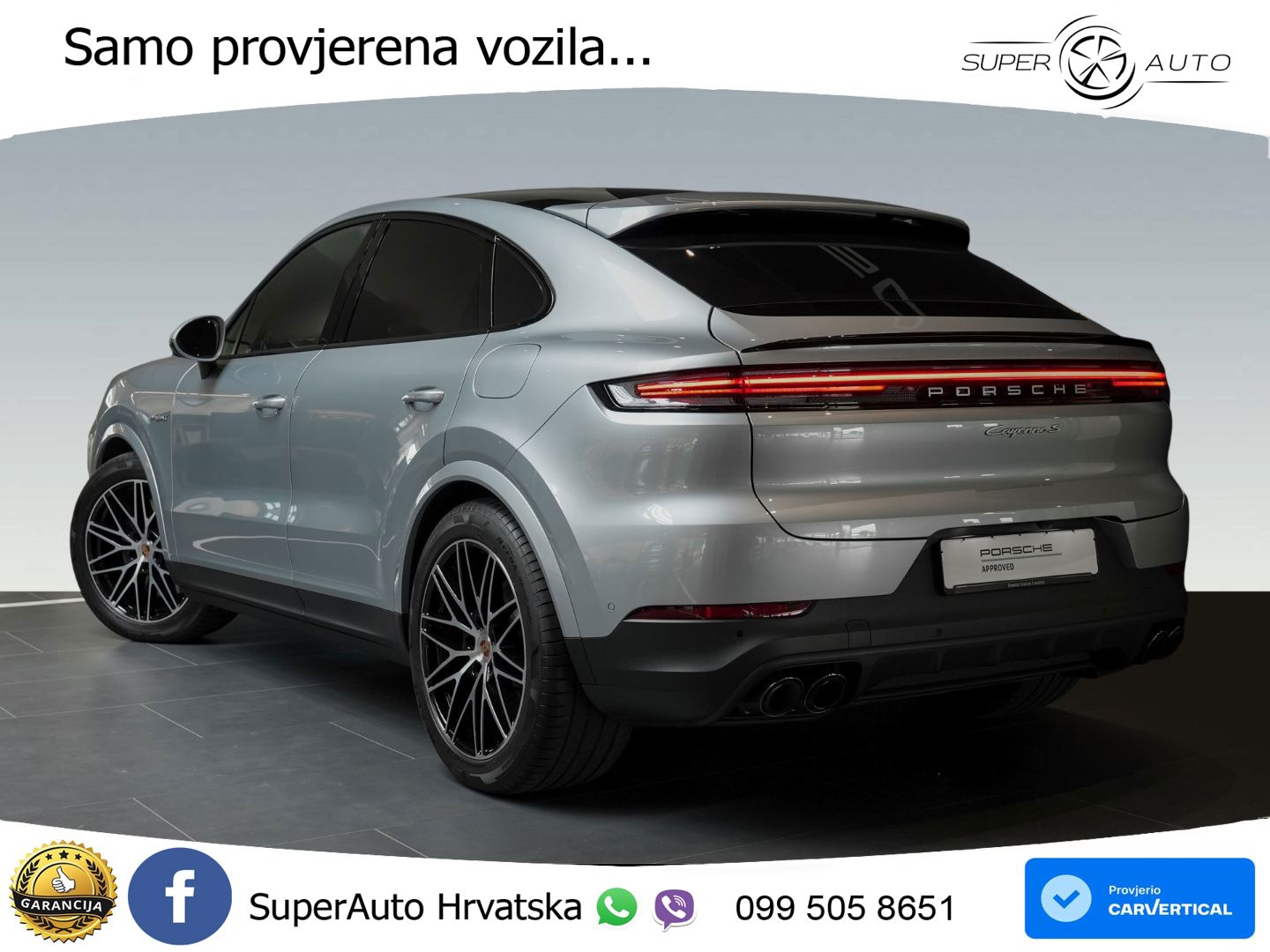 Porsche Cayenne Coupe S 3.0 V6 (519 KS) E-Hybrid Tiptronic S