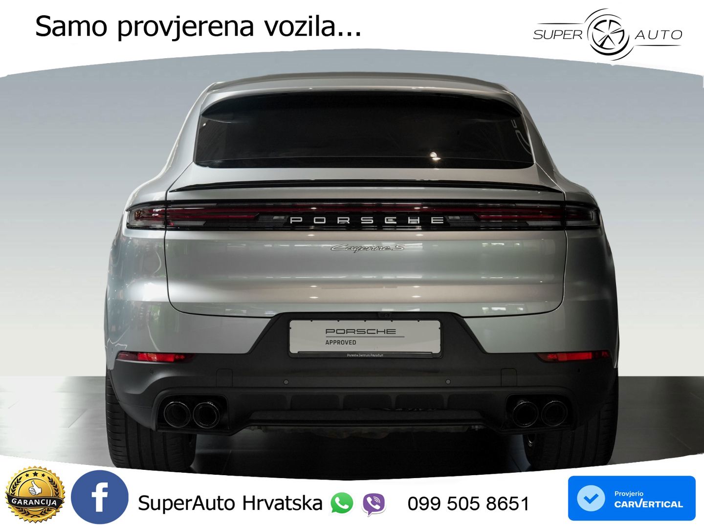 Porsche Cayenne Coupe S 3.0 V6 (519 KS) E-Hybrid Tiptronic S