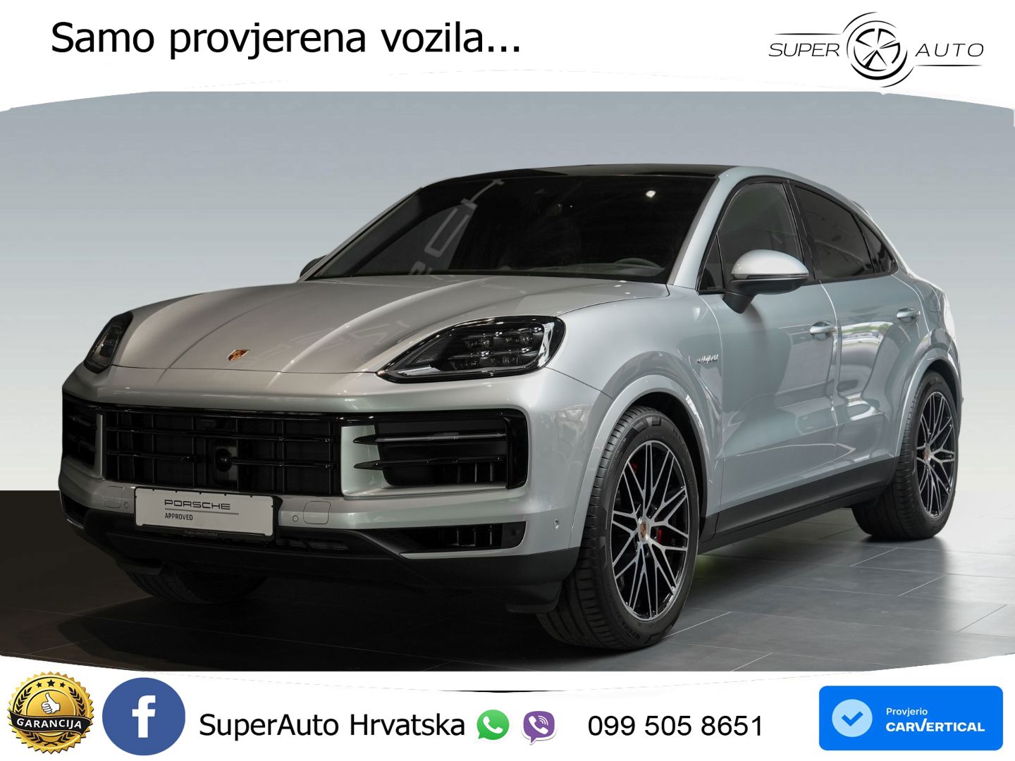 Porsche Cayenne Coupe S 3.0 V6 (519 KS) E-Hybrid Tiptronic S