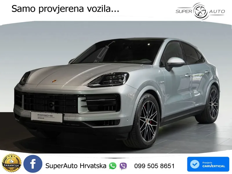 Porsche Cayenne Coupe S 3.0 V6 (519 KS) E-Hybrid Tiptronic S LED+GR SJED+ACC