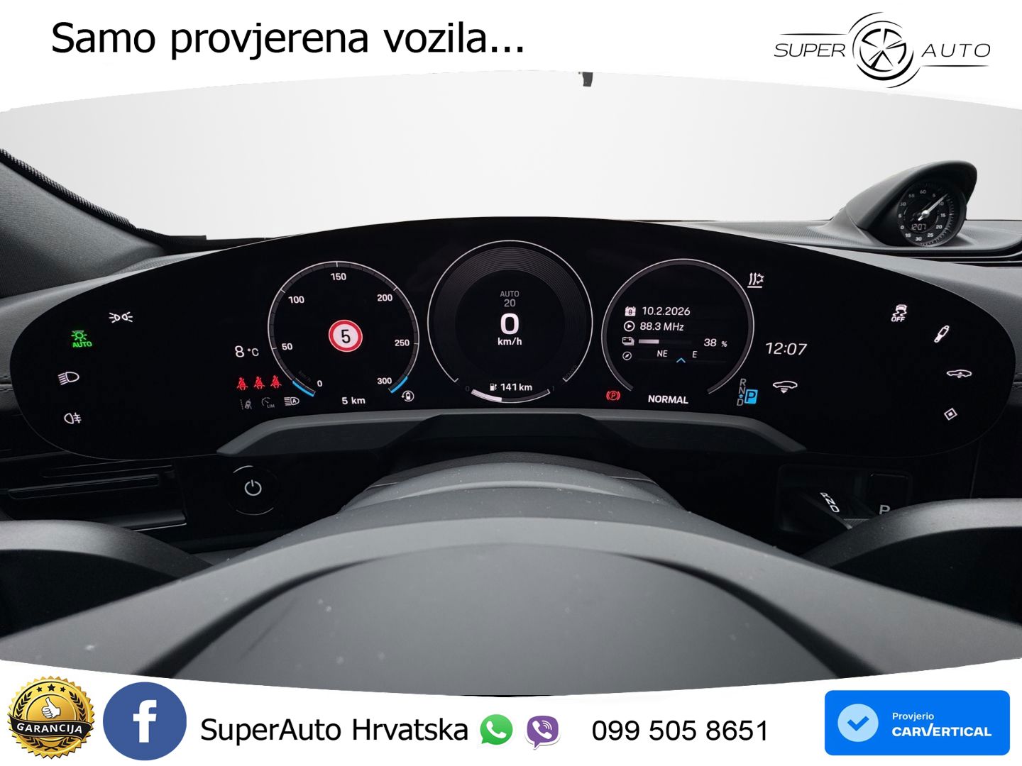 Porsche Taycan 105 kWh (435 KS)