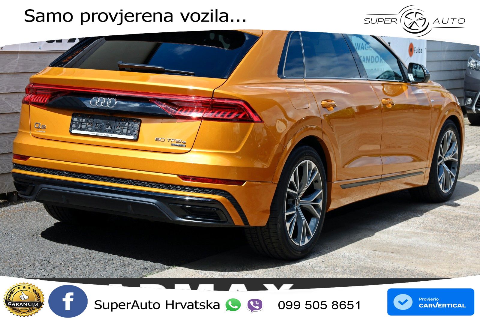 Audi Q8 60 TFSIe V6 (462 KS) quattro Tiptronic