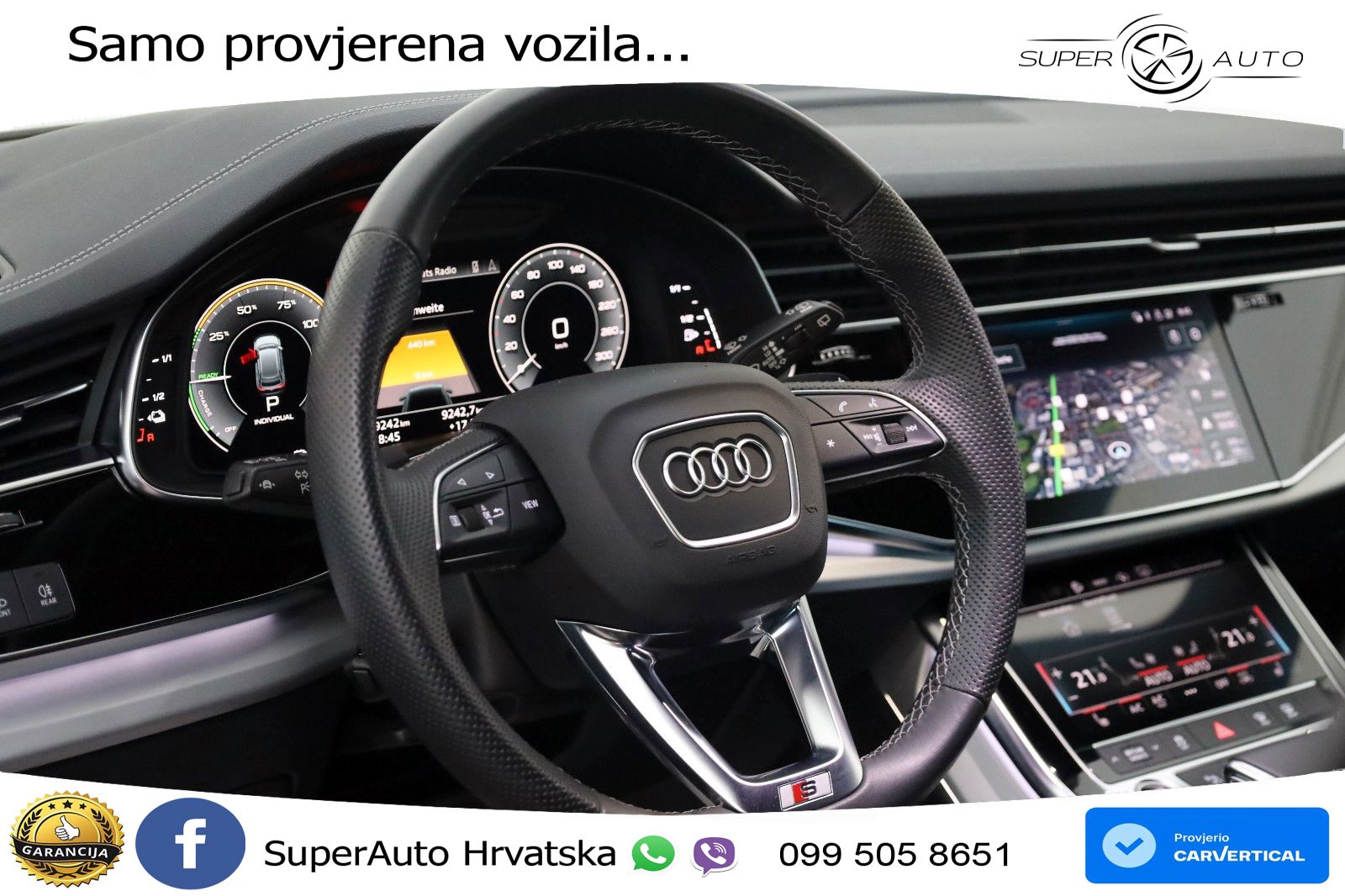 Audi Q8 60 TFSIe V6 (462 KS) quattro Tiptronic