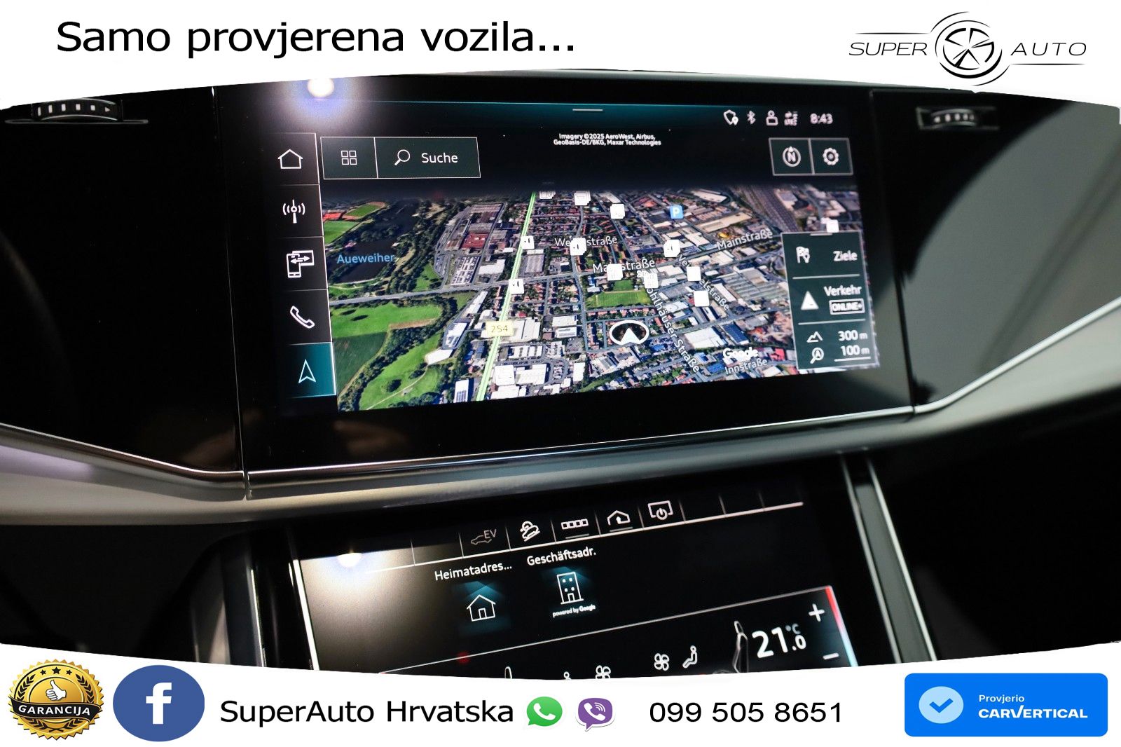 Audi Q8 60 TFSIe V6 (462 KS) quattro Tiptronic