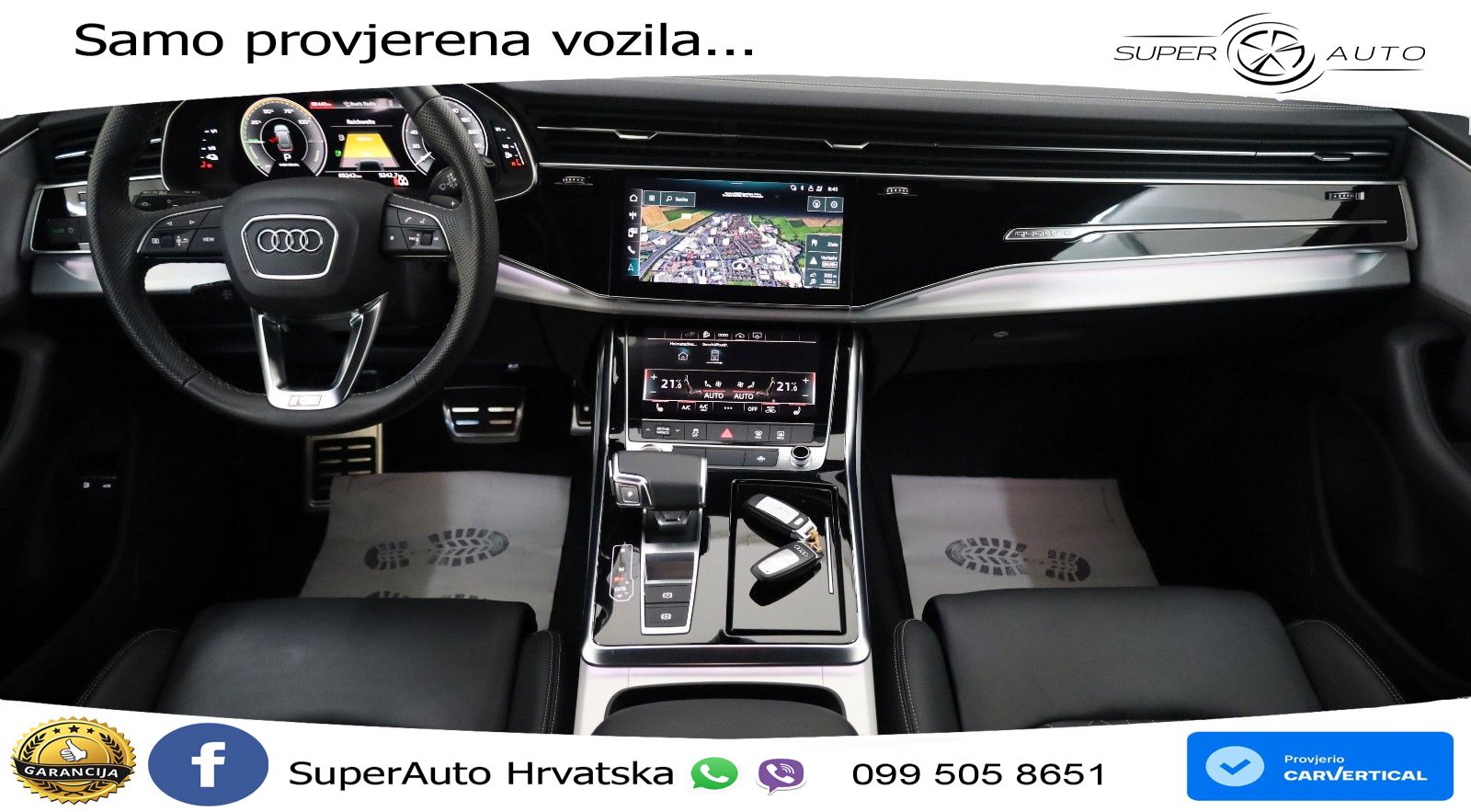 Audi Q8 60 TFSIe V6 (462 KS) quattro Tiptronic