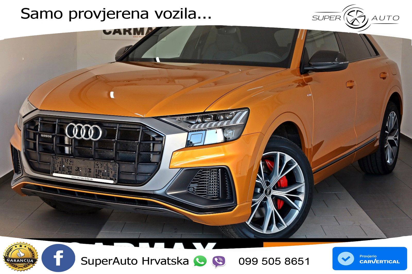Audi Q8 60 TFSIe V6 (462 KS) quattro Tiptronic